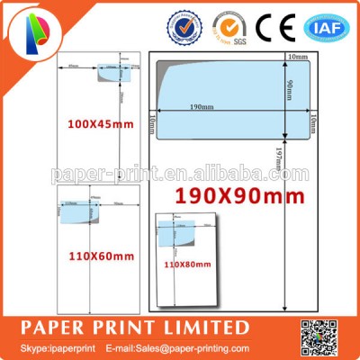 Cheap integrated labels a4 paper, label sticker paper a4