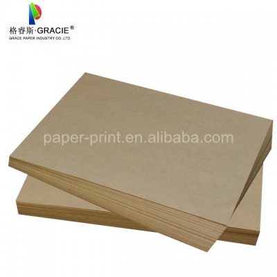 Acrylic Label A4 Kraft Face One Side Coated Adhesive Sticker Paper